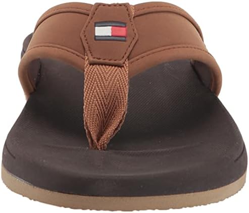 Tommy Hilfiger Men's Serio Sandal, Tan/Brown Multi 110, 11M | Image 1