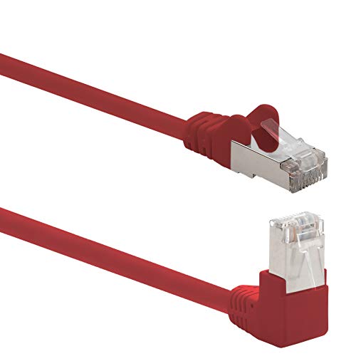 SEBSON Ethernet Cavo CAT6 0,5m, Gigabit LAN Cavo Patch, 1000Mbit/s, U-UTP Cavo di Rete con Spina RJ45 per Router, PC, SMART TV, Set di 10 Colorato