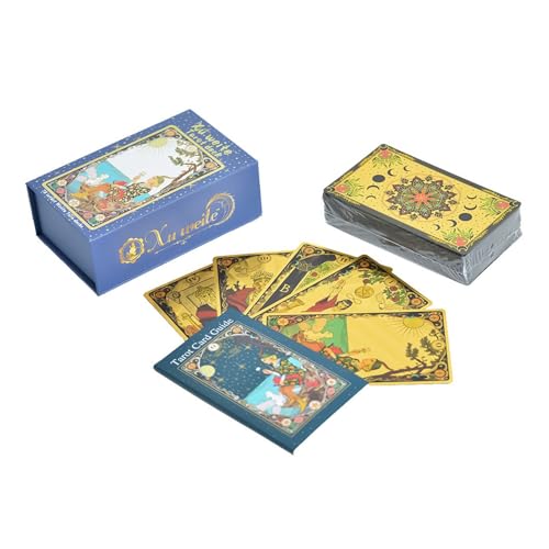 Beginner Tarot Cards, Tarot for Beginners, Board Game with Step-By-Step Instructions for Daily Travel Boys Women Girls Kid Men
