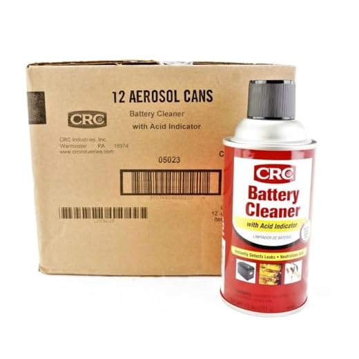 CRC Battery Cleaner with Acid Indicator