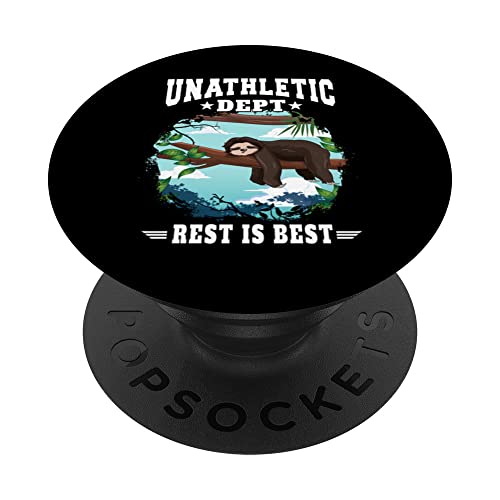 Rest Is Best Funny Awake Sloth Teen Boys Tween Girls Stuff PopSockets PopGrip Intercambiable