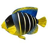 [Tissu peluche] : Fabriqués en tissu peluche doux for la peau et rembourrés, les jouets en peluche en forme de poisson sont entièrement rembourrés, résistants à la compression et ne se déforment pas facilement, offrant une sensation moelleuse et douce.