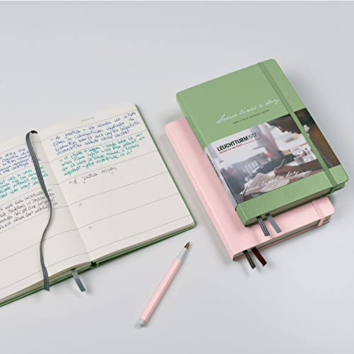 Journal sur 5 ans LEUCHTTURM1917 Medium A5 Forest Green couverture rigide - 2