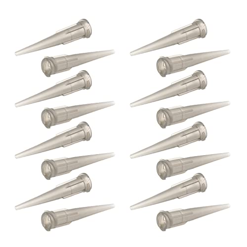 Pointe conique 16G TT plastique pour stopper les bulles d'époxy