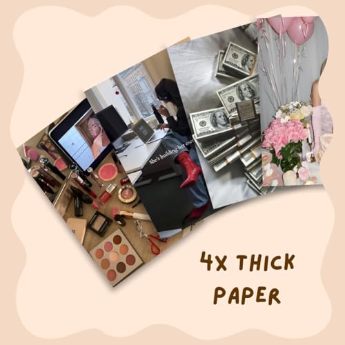 Image of Manifestation Poster | Vision Board 2026 Supplies (Set of 40) Vision Board for Manifestation Aesthetic | Life Goals Quotes Mini Posters (15 x 10 cm) Manifest Dream Life for Wall, Bedroom, Hostel