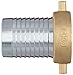 Dixon FCSB200 Steel Hose Fitting, King Short Shank Suction Coupling with Brass Nut, 2