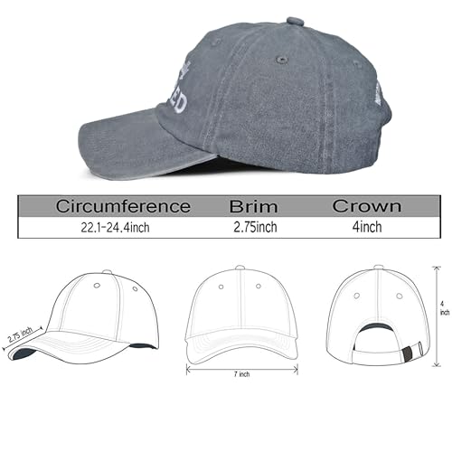 Image of Officially Retired Hat for Men Women Ritirement Gift, Embroidered Not My Problem Anymore Baseball Cap