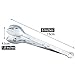 HINMAY Mini Serving Tongs 6-Inch Stainless Steel Small Appetizer Tongs, Set of 4 (Mirror Polished)