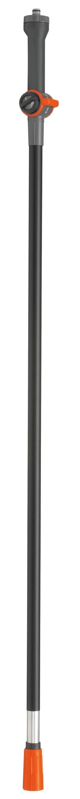 Gardena Wasserstiel, 150 cm: Wasserführender Stiel für Gardena Cleansystem-Anschlussgeräte, isolierender Griff, stufenlos regulierbar (5550-20)