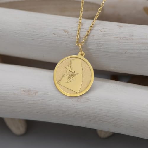 Collar de plata de ley 925 amuleto de protección contra alergias 2