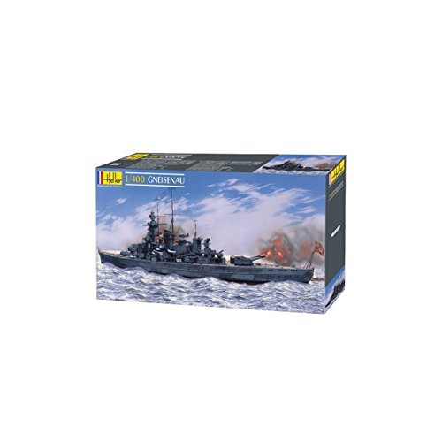 Gneisenau Heller 81080 maquette de bateau militaire à construire à l'échelle 1/400ème