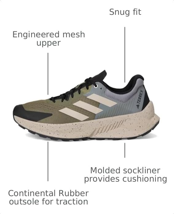 Image of adidas Men's Terrex Soulstride Flow Trail Running Shoes