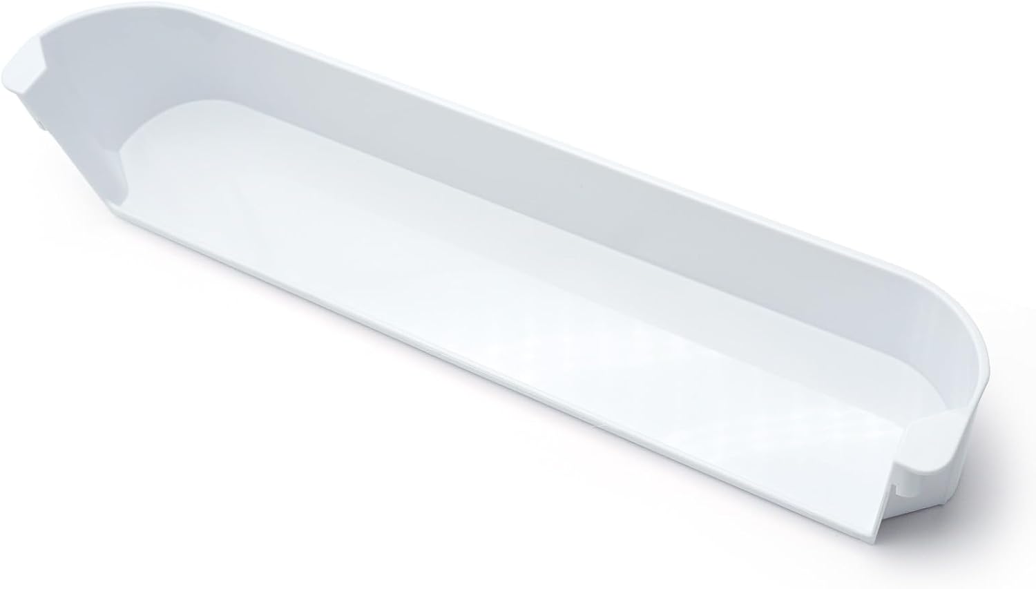 2932575018 Refrigerator Bottom Shelf for Dometic RV Refrigerator Replacement Parts, Fridge Freezer Lower Shelf, Camper Refrigerator Door Shelf Kit - 18" W x 4-5/8" L x 2-5/8" H-Front, 4-1/4" H-Back