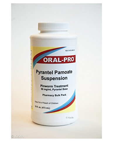 Aurora 50Mg Ml Oral Pro Pyrantel Pamoate Oral Suspension, 16 Ounce, White