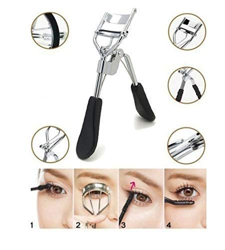 Krupanidhi Eye lash Curler Parlor Eye Makeup Accessory Easily Roll Over Small Eyelashes & Loaded Spring for Girls,Woman and Bride 2