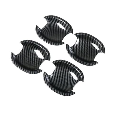 Pegatinas para Nissan Cube Z12 2009-2017: protectores de manija exterior en fibra de carbono C