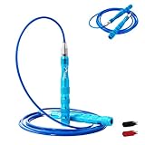High Speed Skipping Rope 360 Screw-Free Design Tangle-Free Jump Ropes Speed Jump Rope Weighted for...