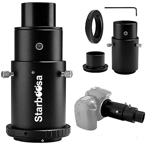 Starboosa Telescope Camera Adapter - for Prime-Focus Or Eyepiece-Projection Photography - Camera Adapter for Nikon SLR Camera Cover