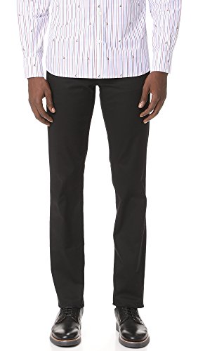 Theory Men's Haydin Twill 5 Pocket Pants, Black, 29