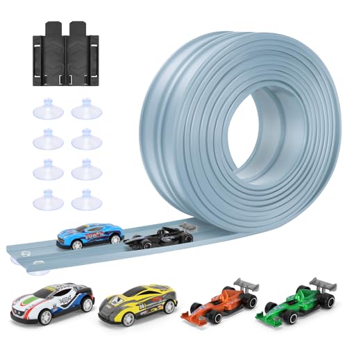 KETIEE Autorennbahn 5M Sling Puck Spiel Hockey Brettspiel, Hellblau