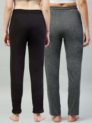 Image of BLINKIN Women Cotton Stribed Casual Style Pyjamas|Lowers With 2 Side Pockets : Ideal For Night Wear & Comfort Wear - The Ultimate Relaxed Fit Track Pants (Combo-608)