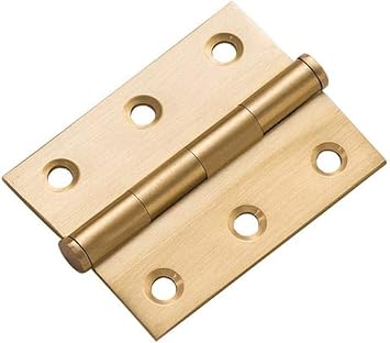 Door HingesDoor Hinges Internal Copper Hinge Antique Mother and Child Hinge Pure Copper Hinge Wardrobe Door Bearing Hinge 2 Pieces-B 2Pcs Color B 2pcs