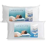 Mediflow Original Faser- & Memory-Schaumstoff-Wasserkissen mit Waterbase™-Technologie (40 x 80 cm)