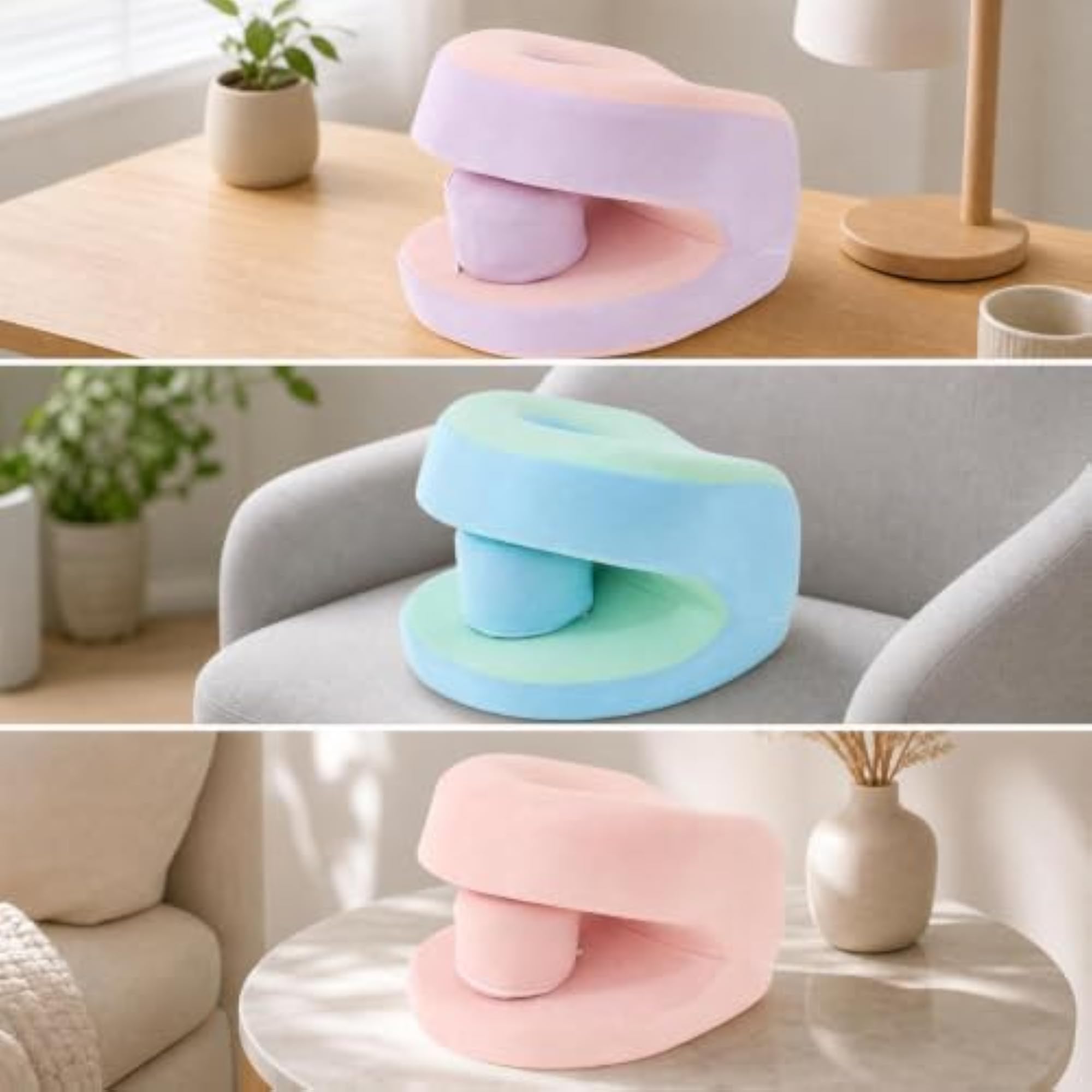Desk Rest Pillow Cover, Supportive Office Cushion