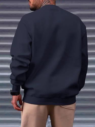 Image of Noble Monk Men's Fleece Crew Neck Sweatshirt