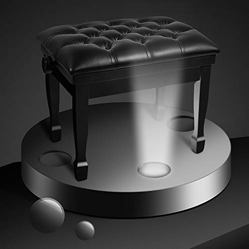 TEmkin Tabouret de Piano réglable en Hauteur, Banc de Piano de Luxe avec Coussin épais rembourré en Cuir pour Usage Domestique et Professionnel - Les Beatles, Paul McCartney, John Lennon, RIngo Starr, George Harrison TEmkin Tabouret de Piano réglable en Hauteur, Banc de Piano de Luxe avec Coussin épais rembourré en Cuir pour Usage Domestique et Professionnel – Image 8