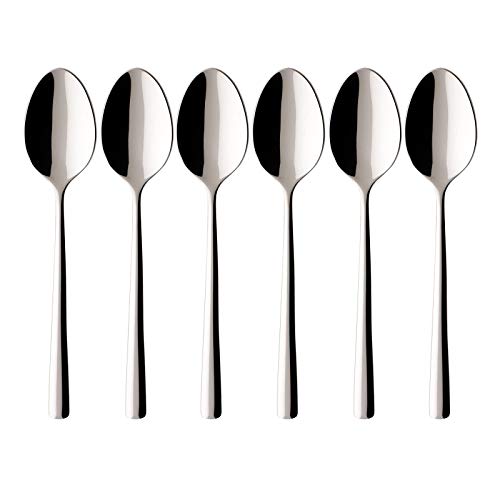 Villeroy & Boch 6-teiliges Piemont Espresso/Mokkalöffel-Set aus Edelstahl
