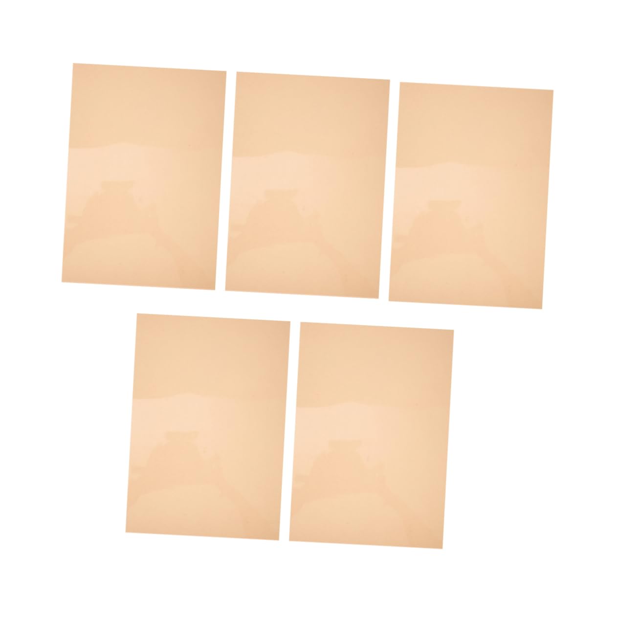 5hojas Lámina De PVC Transparente Colorida para Filtros De Luz Gel De Iluminación Película De Color para Fotografía Y Efectos De Iluminación para Estudio Y Uso Versátil