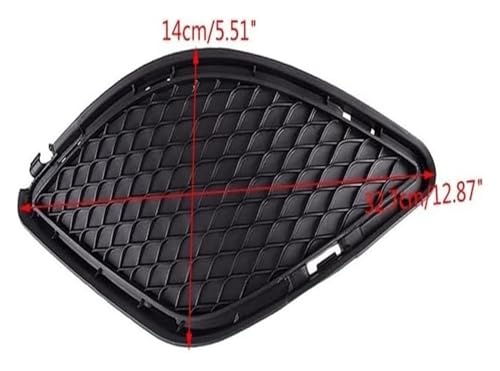 Calandre avant pour Mercedes Classe CLA 2014-2016 compatible antibrouillards - 2