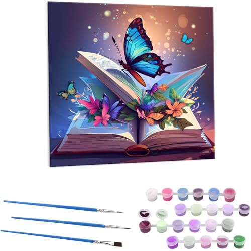 @̖{ G Paint by Numbers hG Lbg l ʂ肦 lphGLoXNtg  LoXA[g uVƃANG̋, ItBX CeA rO, ւ̃Mtg 60x60cm (t[