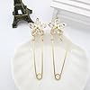 DKDDSSS 12 Pezzi Spilla con Perle Artificiali, Spille da Donna Spille di Cristallo di Perle con Maglione a Scialle Camicie Eleganti Abiti Spille per Le Donne Ragazze per Matrimoni Banchetti #3