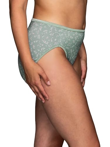 Image of Vanity Fair Women's Illumination Hi Cut Panties, Silky Stretch & Satin Trim