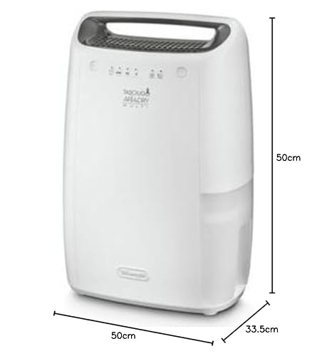 De’Longhi DEX14 Luftentfeuchter mit einer Entfeuchtungsleistung von 14 l