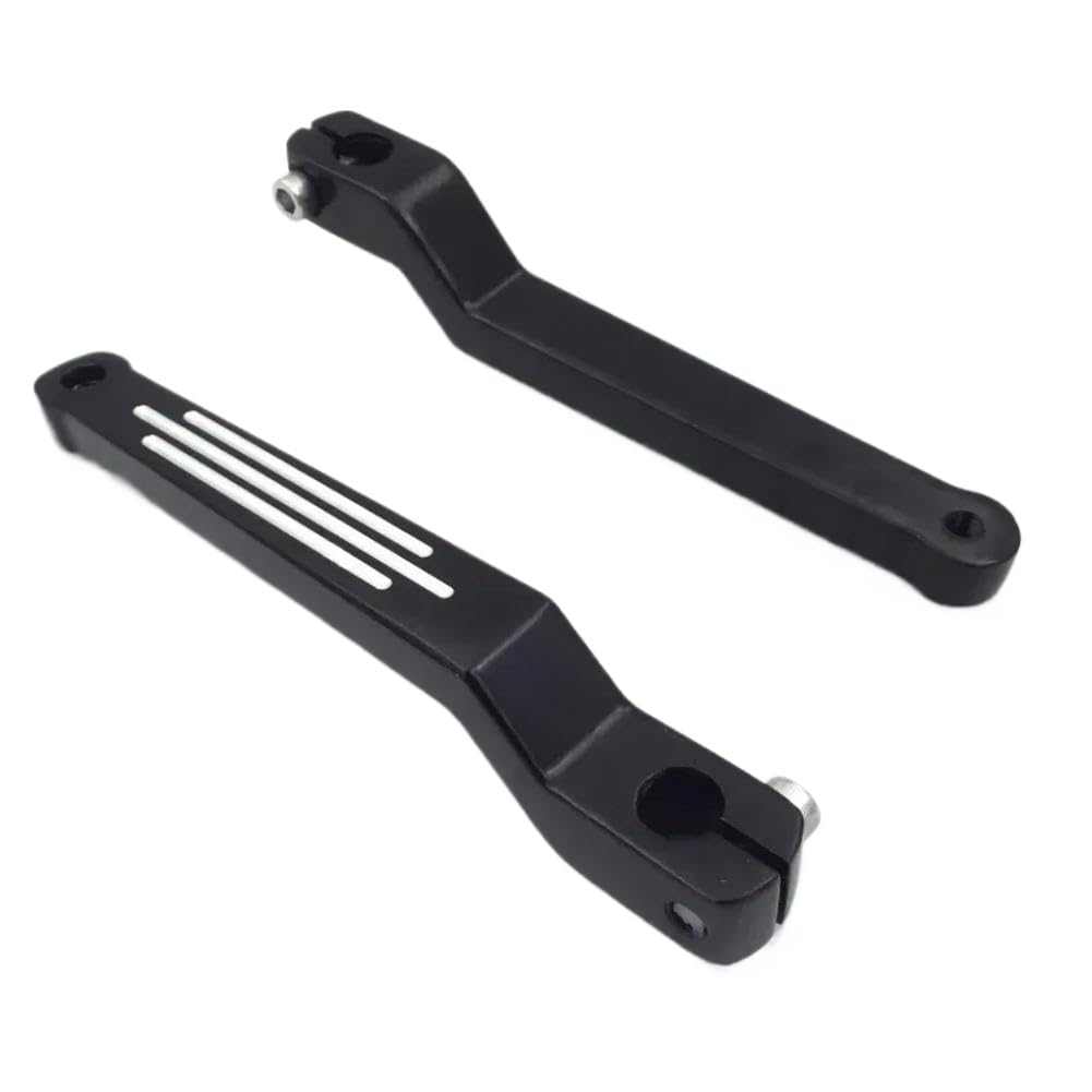 EURujwKTp Motorcycle Heel Toe Shift Levers Compatible with 1986 Later FL Softail 1988 Later Touring 2008 Later Trike
