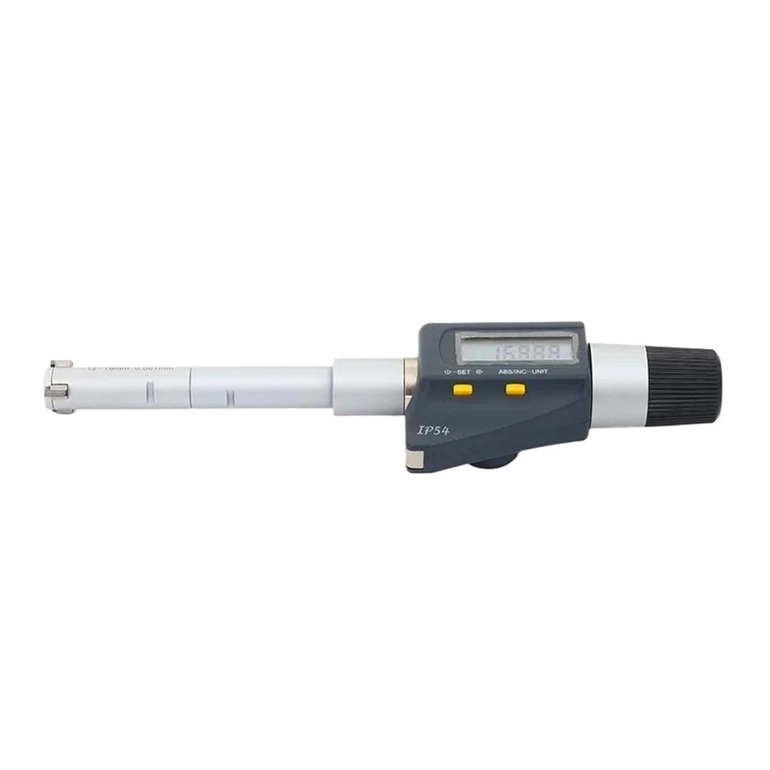 6-300MM Digital 3-Point Inside Internal Micrometer IP54 Three Claws Measure Inner Circular Aperture of The Bearing Industrial (Color : 175-200MM Without)