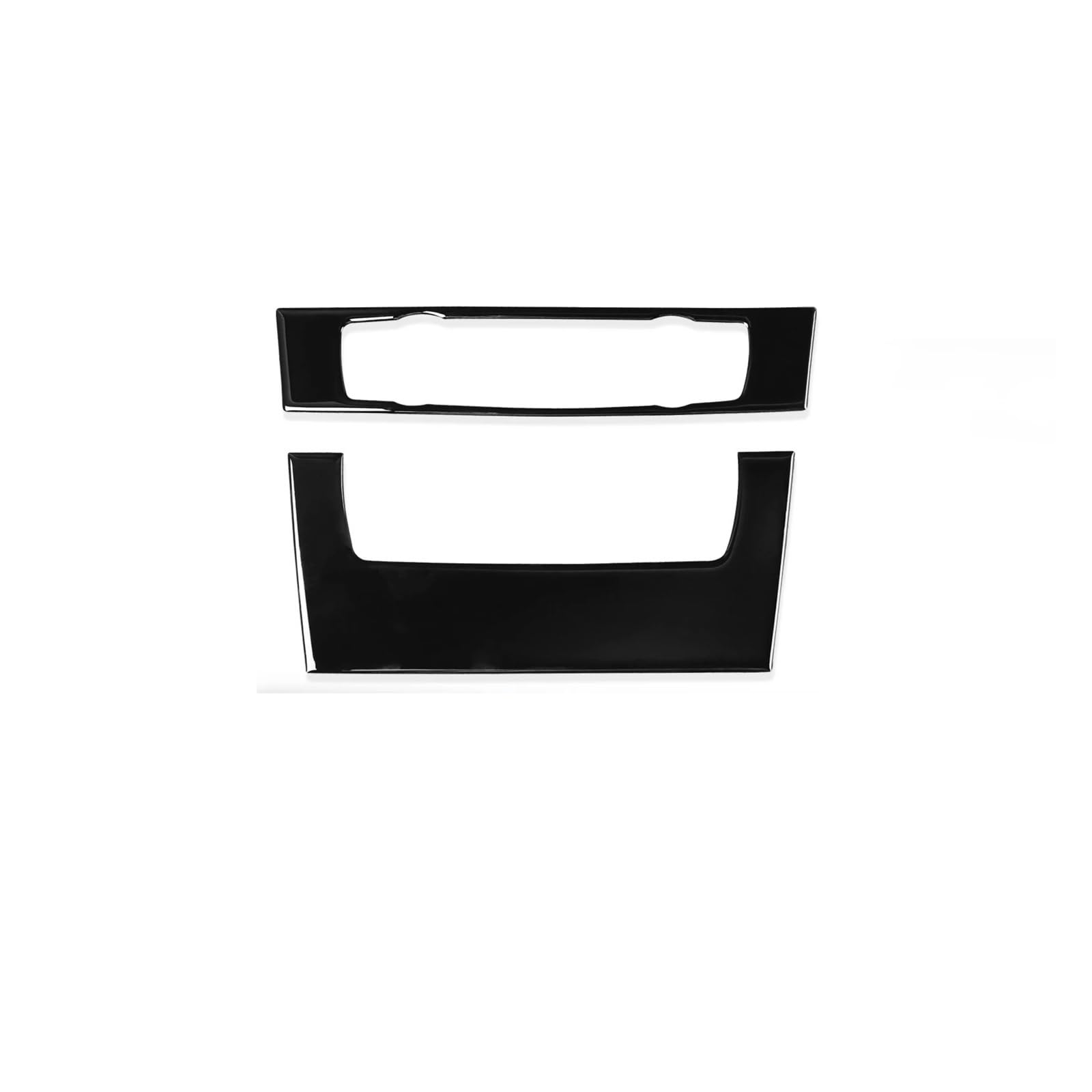 VNHLOTVJL Car Gear Shift Air Conditioner Outlets CD Panel Accessories Sticker Compatible for BMW 3 Series E90 E92 E93 2005-2012 Piano Black(Type24)