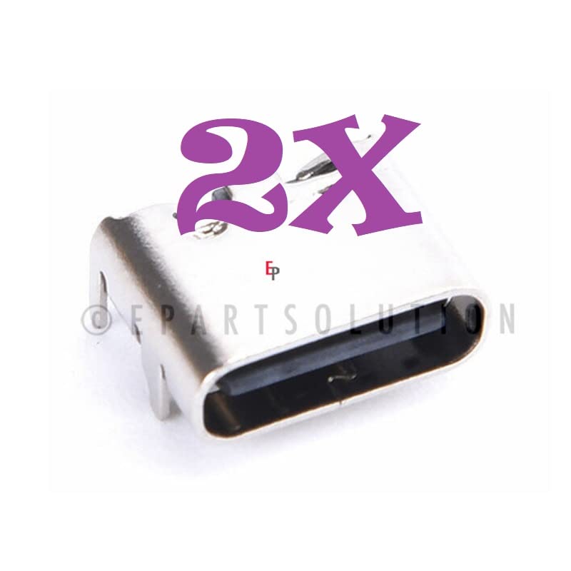 ePartSolution 2X Replacement for Schok Classic Flip SC3218T/SC3218B USB Charger Charging Port Dock Connector USB Port Type C USA (2pcs)