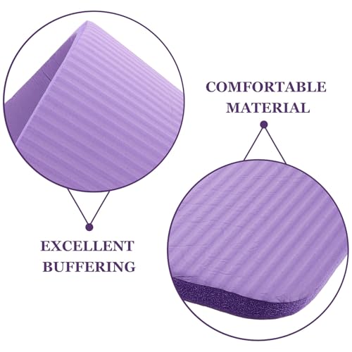 Yoga Assist Pad Thick Nbr Purple para apoyo y protección miniatura 3