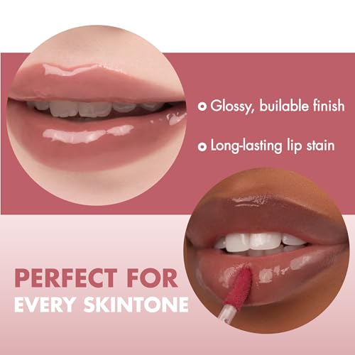 Image of rom&nd THE JUICY LASTING TINT #14 Almond Rose | Viral K-Beauty Lip Stain for Plump, Hydrated Lips | High-Shine 'Tanghulu' Gloss | Long-Lasting MLBB Dried Rose Color