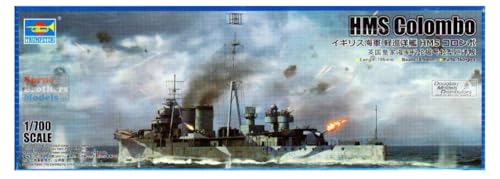 Trumpeter HMS Colombo réplique navale de collection pour passionnés d'histoire maritime
