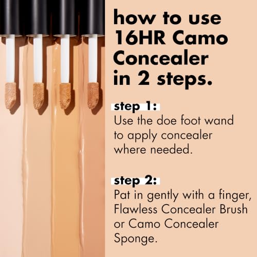 e.l.f. 16HR Camo Concealer, Full Coverage, Matte Finish Under-Eye & Blemish Corrector, Hydrating Formula, 16-Hour Crease-Resistant Wear, Vanilla - image 5