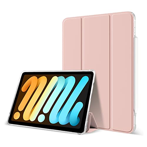 ZNX\ZENIX ガラスフィルム付き iPad mini6 ケース 第6世代 8.3インチ ピンク ZX-2typepad