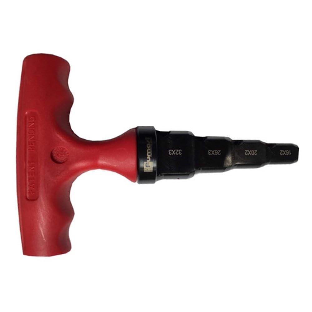 1 PZ SBAVATORE CALIBRATORE MULTIMISURA CON CRICCO (16-20) x2 (26-32) x3 NextradeItalia Mod.FERX.DIAANX-FANWETXP