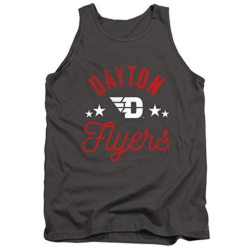 University of Dayton Official Flyers Unisex Adult Tank Top, Charcoal, X-Large