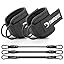 Ankle Straps Black + Tube Resistance Bands