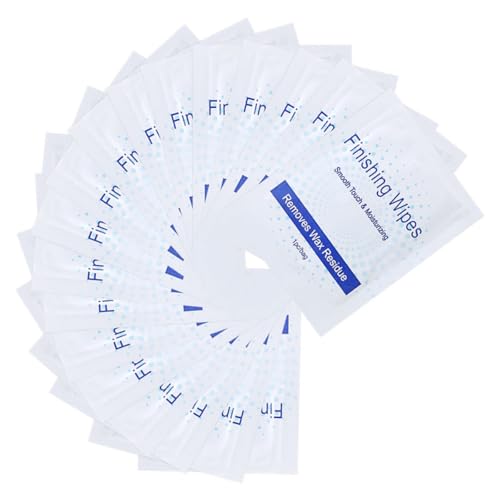 Homoyoyo Salviette Post-depilazione Wax Body 40 Pezzi, Salviette Detergenti la Ceretta Cotone Morbido, Pulizia Residui Cera per Pelle Delicata, per Uso Viaggio e Cura Corpo